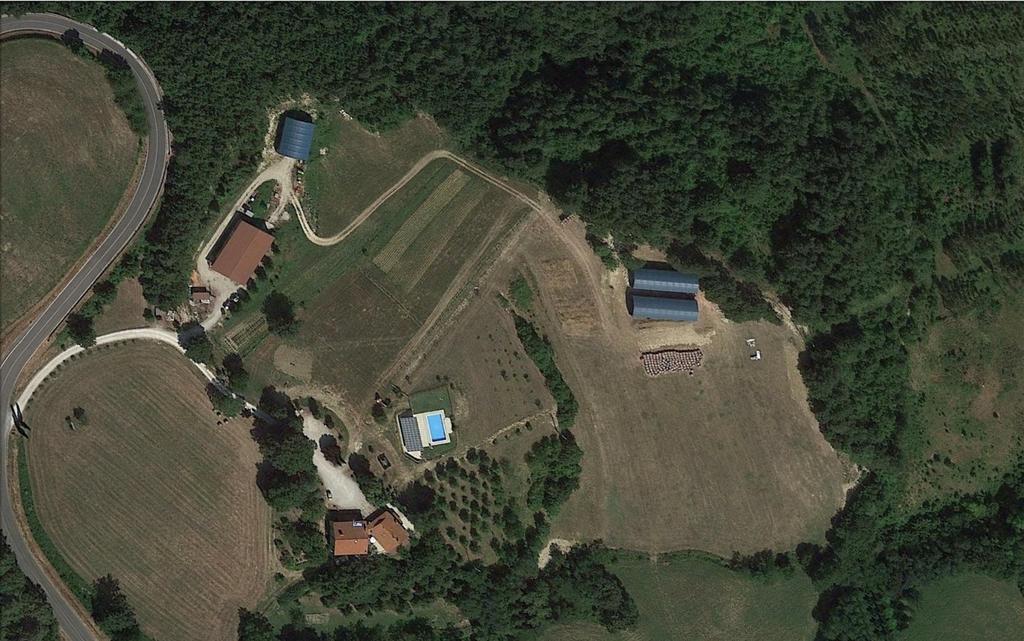 ピエーヴェ・サント・ステーファノ Agriturismo Fontandroneヴィラ エクステリア 写真